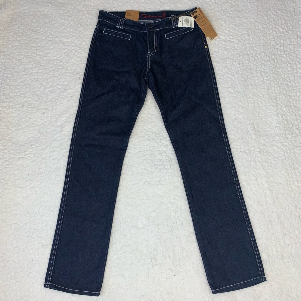 NEW Ben Sherman Blue Jeans Women's Size 28 Pallenberg Skinny Ankle Length